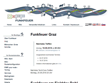 Tablet Screenshot of graz.funkfeuer.at